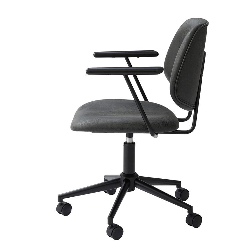 デスクチェア ブラック ワークチェア 肘付き パソコンチェア 椅子 イス 学習椅子 回転式 昇降機能 キャスター付き リモートワーク 高級感 オフィスチェア |  | 03
