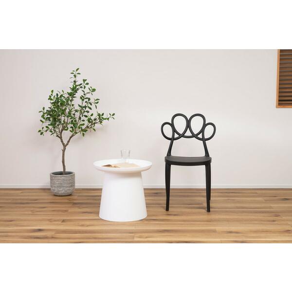 パルネ チェア ブラック おしゃれ ダイニングチェア スタッキング 食卓チェアー リビング カフェ ガーデン 軽量 椅子 いす 完成品 |  | 10