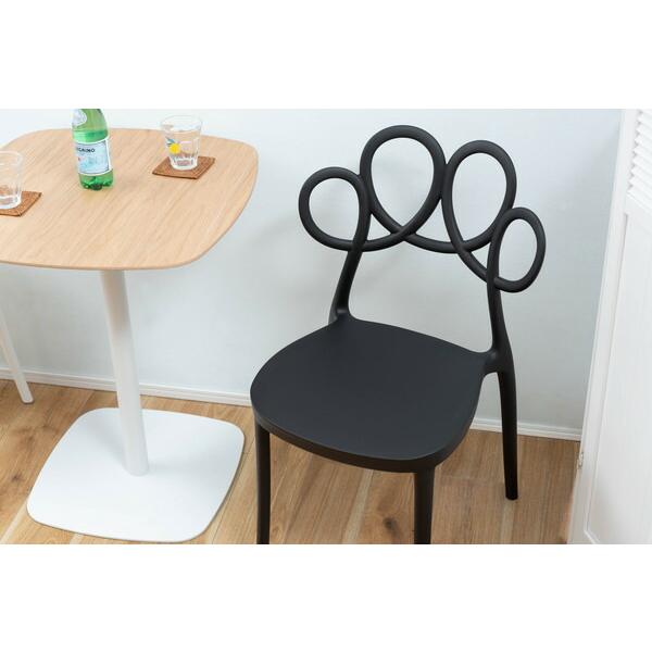 パルネ チェア ブラック おしゃれ ダイニングチェア スタッキング 食卓チェアー リビング カフェ ガーデン 軽量 椅子 いす 完成品 |  | 17