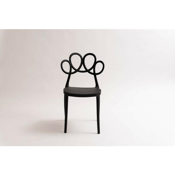 パルネ チェア ブラック おしゃれ ダイニングチェア スタッキング 食卓チェアー リビング カフェ ガーデン 軽量 椅子 いす 完成品 |  | 07