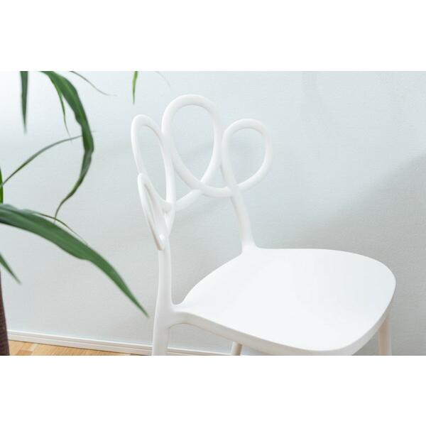 パルネ チェア ホワイト おしゃれ ダイニングチェア スタッキング 食卓チェアー リビング カフェ ガーデン 軽量 椅子 いす 完成品 |  | 12