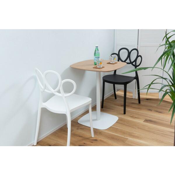 パルネ チェア ホワイト おしゃれ ダイニングチェア スタッキング 食卓チェアー リビング カフェ ガーデン 軽量 椅子 いす 完成品 |  | 15