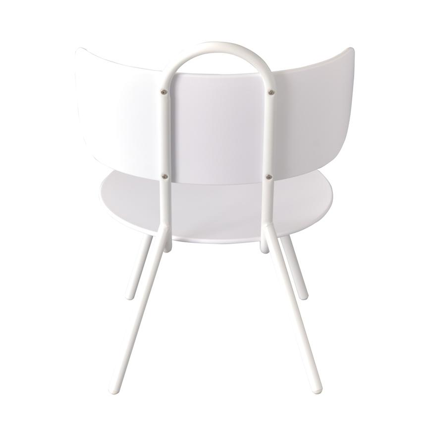 ローチェア ホワイト ダイニングチェア スチール おしゃれ かわいい シンプル いす 椅子 食卓椅子 カフェ 北欧 ミッドセンチュリー モダン 高級感 ワークチェア |  | 04