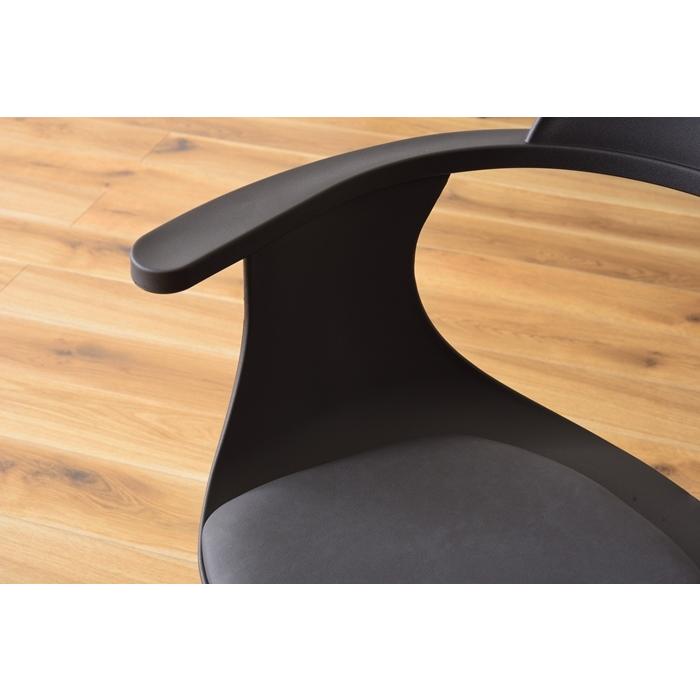 デスクチェア ブラック おしゃれ ワークチェア 肘付き パソコンチェア 椅子 イス 学習椅子 キャスター付き 在宅勤務 リモートワーク 高級感 オフィスチェア |  | 09