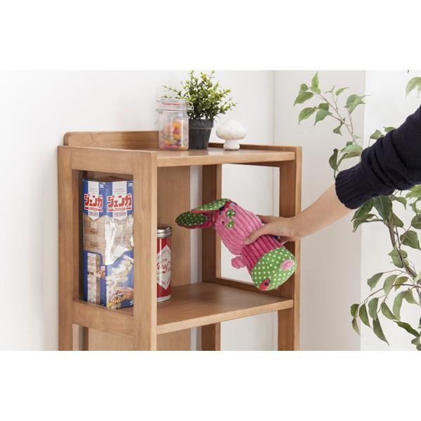 フリーシェルフ 4段 天然木 木製 オープンシェルフ ディスプレイラック 飾り棚 棚 収納 収納ラック 収納棚 キッチン収納 |  | 05