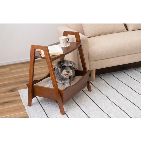 ペット サイドテーブル ナイトテーブル ミニテーブル 木製  ペットベッド 犬 猫 おしゃれ 飾り棚 |  | 10