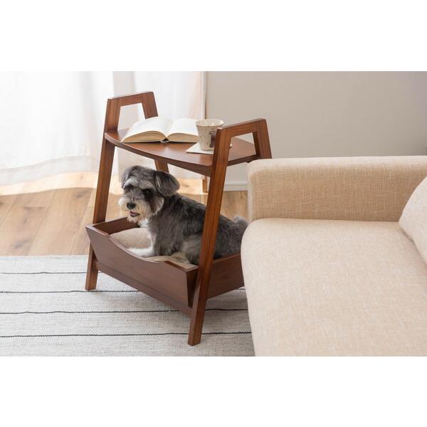 ペット サイドテーブル ナイトテーブル ミニテーブル 木製  ペットベッド 犬 猫 おしゃれ 飾り棚 |  | 11