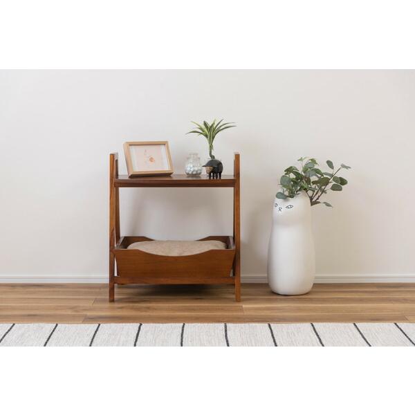 ペット サイドテーブル ナイトテーブル ミニテーブル 木製  ペットベッド 犬 猫 おしゃれ 飾り棚 |  | 18