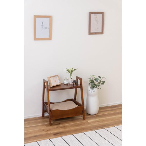 ペット サイドテーブル ナイトテーブル ミニテーブル 木製  ペットベッド 犬 猫 おしゃれ 飾り棚 |  | 20