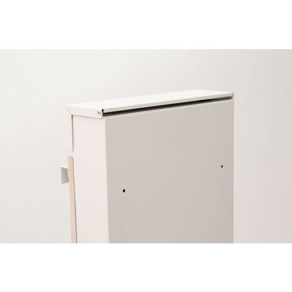 ポスト 郵便受け 壁掛け 壁付け 鍵付き シンプル コンパクト 北欧 メールボックス 玄関 郵便ポスト スチール ホワイト |  | 14