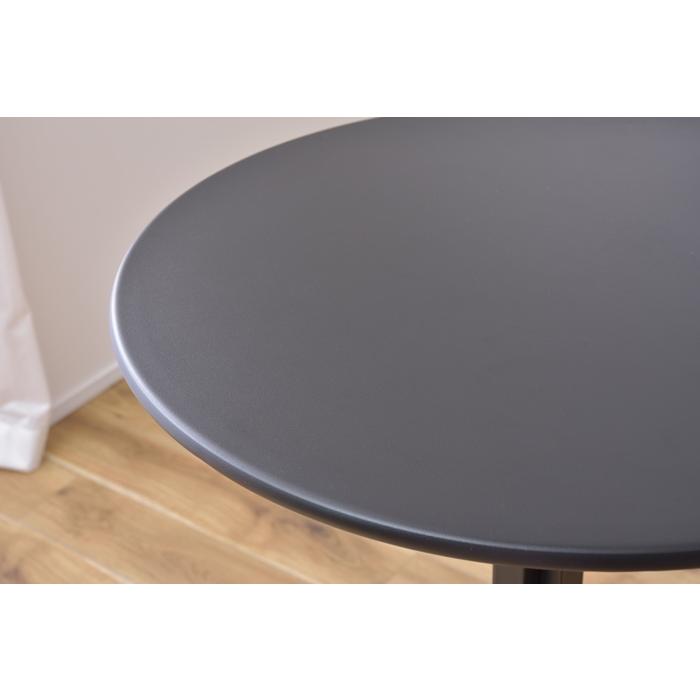 ハイテーブル サークル ブラック ダイニングテーブル 幅60cm 2人掛け カウンターテーブル バーテーブル 食卓テーブル 2人がけ スタイリッシュ 高級感 丸 円型 |  | 02