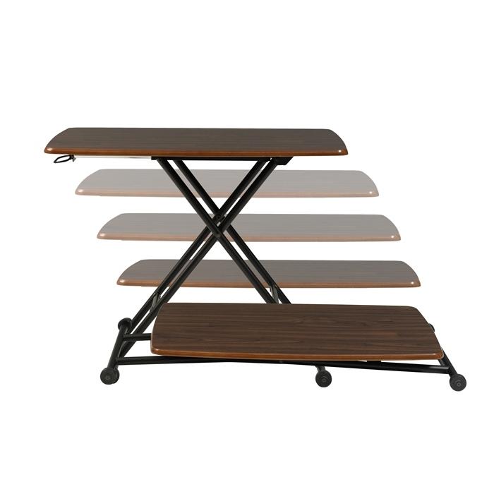 昇降テーブル 昇降 高さ調節 リフティングテーブル センターテーブル ダイニングテーブル コンパクト 省スペース ミッドセンチュリー スタイリッシュ 高級感 |  | 04