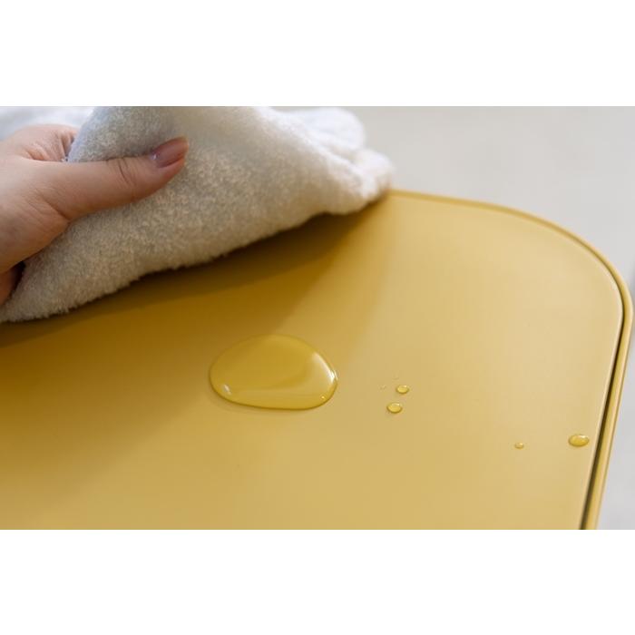 サイドテーブル イエロー 収納付き かわいい ナイトテーブル ミニテーブル 木製 コード穴 ソファーテーブル 天然木 コンパクト スリム おしゃれ シンプル |  | 06