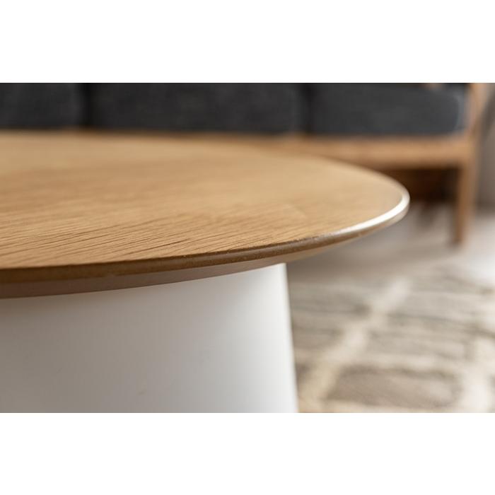 ラウンドテーブル L ホワイト リビングテーブル 丸 円型 円卓 センターテーブル ローテーブル 69cm ソファーテーブル スタイリッシュ 高級感 |  | 04