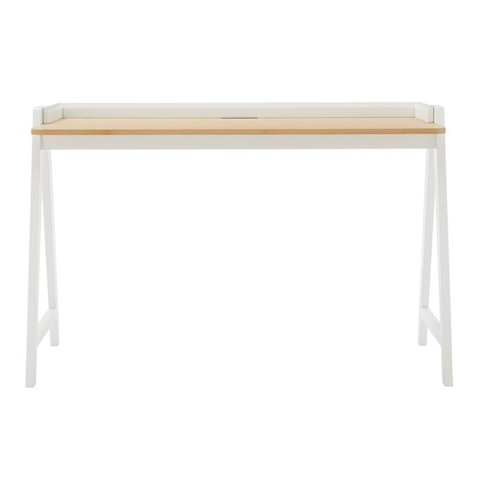 デスク ホワイト パソコンデスク おしゃれ 木製 ワークデスク 書斎机 勉強机 在宅勤務 リモートワーク オフィス 大人 学習机 リビング 学習デスク 作業台 作業机 |  | 02