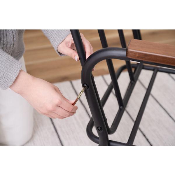 ソファ 1人掛け チェック ポケットコイル コンパクト おしゃれ かわいい カフェ リビング 椅子 いす 肘掛け スチール グレー |  | 20