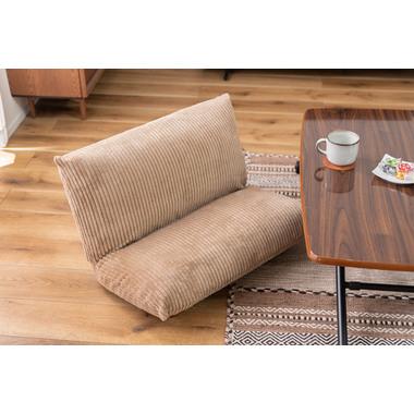 ワイドカックンリクライナー フロアチェア 2人掛け 座椅子 リクライニングチェア フロアソファ 折りたたみ おしゃれ かわいい 座いす リビングチェア |  | 11