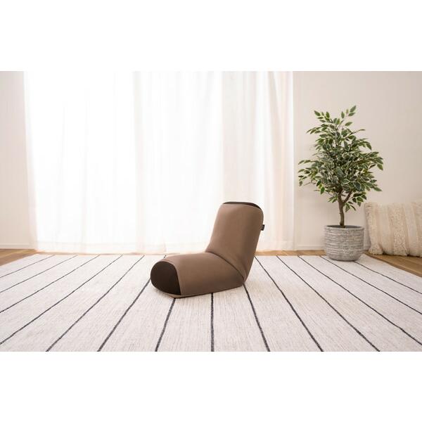 ルースンポールチェア おしゃれ かわいい ストレッチ 座椅子 フロアチェア 一人掛け リビング ブラウン |  | 12