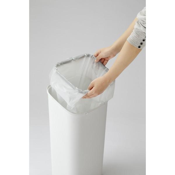 スムースプッシュダストボックス 20L フタ付き ふた付き ごみ箱 ゴミ箱 トラッシュカン トラッシュボックス キッチン ブラック |  | 02