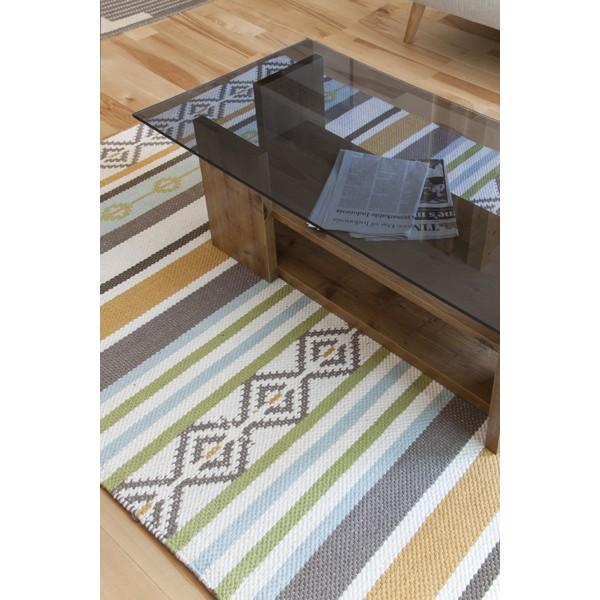 センターテーブル 幅100cm ガラステーブル 収納棚付き ローテーブル リビングテーブル コーヒーテーブル 西海岸 男前 |  | 06