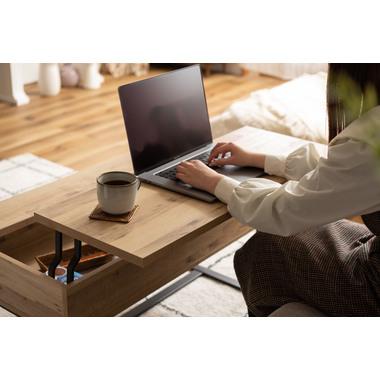 2WAY テーブル パソコンデスク ローテーブル  センターテーブル リビング 机 作業台 ソファーテーブル おしゃれ 収納付き 在宅ワーク リモートワーク |  | 19