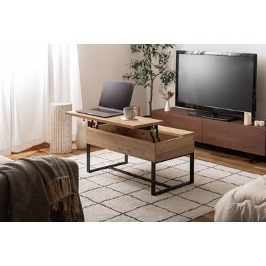 2WAY テーブル パソコンデスク ローテーブル  センターテーブル リビング 机 作業台 ソファーテーブル おしゃれ 収納付き 在宅ワーク リモートワーク |  | 05