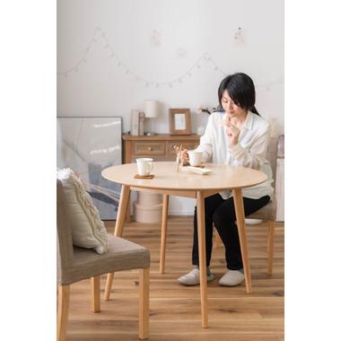 ラウンドテーブル 円形ダイニングテーブル 食卓テーブル ラウンド 木製 シンプル 北欧 2人掛け 幅90cm |  | 07