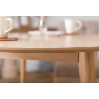 ラウンドテーブル 円形ダイニングテーブル 食卓テーブル ラウンド 木製 シンプル 北欧 2人掛け 幅90cm |  | 12