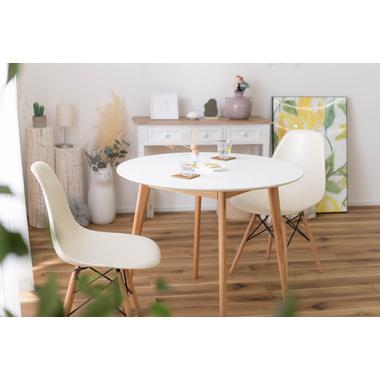 ラウンドテーブル 円形ダイニングテーブル 食卓テーブル ラウンド 木製 シンプル 北欧 2人掛け 幅90cm |  | 03