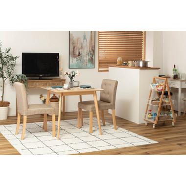 スクエアテーブル ダイニングテーブル 食卓テーブル 木製 シンプル 北欧 2人掛け 幅80cm おしゃれ 北欧 |  | 01