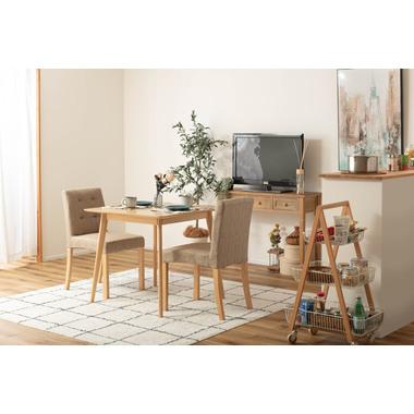 スクエアテーブル ダイニングテーブル 食卓テーブル 木製 シンプル 北欧 2人掛け 幅80cm おしゃれ 北欧 |  | 04