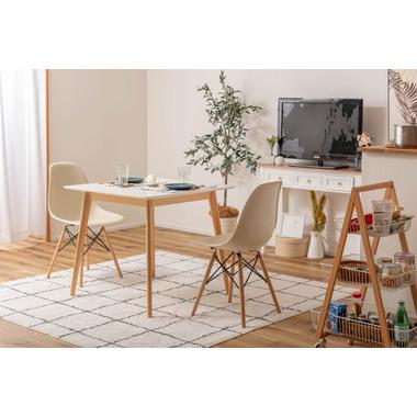 スクエアテーブル ダイニングテーブル 食卓テーブル 木製 シンプル 北欧 2人掛け 幅80cm おしゃれ 北欧 |  | 01