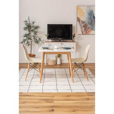 スクエアテーブル ダイニングテーブル 食卓テーブル 木製 シンプル 北欧 2人掛け 幅80cm おしゃれ 北欧 |  | 03