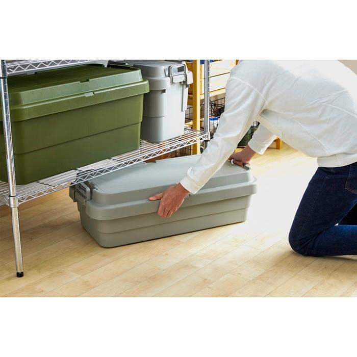 トランクカーゴS蓋 40L LOW TYPE グレー コンテナボックス トランクボックス キッチン収納 収納用品 収納家具 収納ケース プラスチック アウトドア 車載 |  | 02