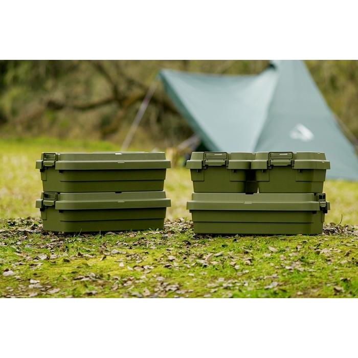 トランクカーゴS蓋 40L LOW TYPE カーキ コンテナボックス トランクボックス キッチン収納 収納用品 収納家具 収納ケース プラスチック アウトドア 車載 |  | 01