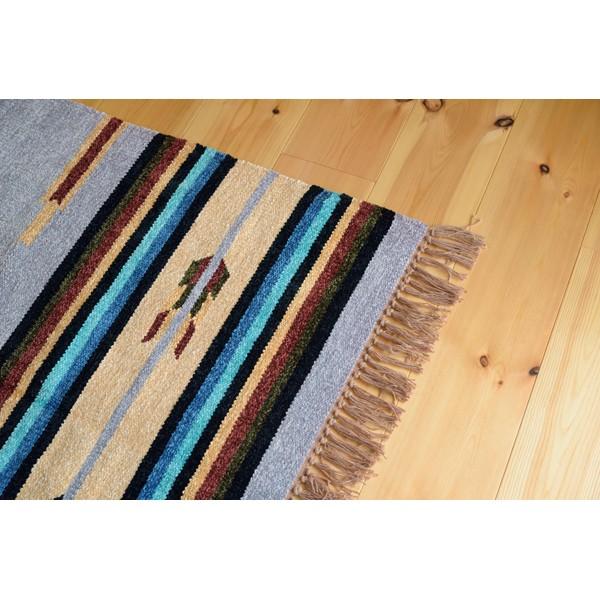 キリムラグ ラグマット 75×45cm 玄関マット コットン 綿 キッチンマット フロアマット 柄 ラグ マット カーペット 絨毯 |  | 01