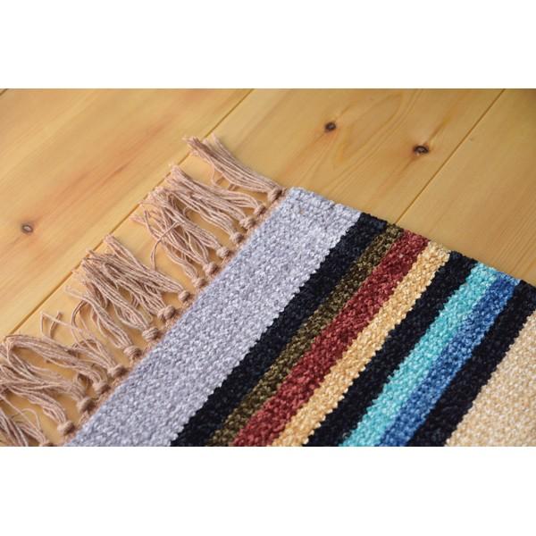 キリムラグ ラグマット 75×45cm 玄関マット コットン 綿 キッチンマット フロアマット 柄 ラグ マット カーペット 絨毯 |  | 02