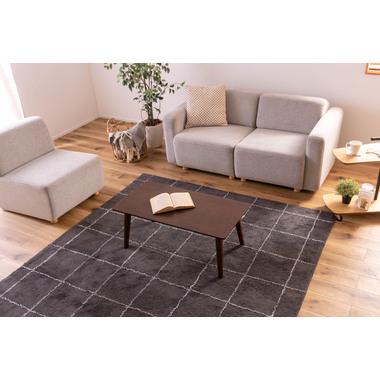 ラグ 185×185 カーペット おしゃれ シンプル センターラグ リビングラグ オールシーズン コットン |  | 02