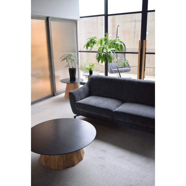 ラウンドテーブル L 丸 円型 ソファーテーブル ローテーブル おしゃれ シンプル スタイリッシュ 木製 おしゃれ センターテーブル リビング |  | 07