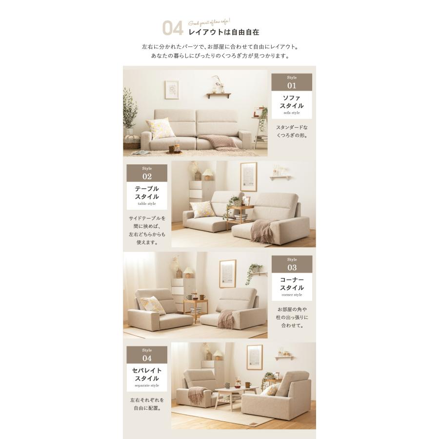 ローソファ ローソファー ハイバック 3人掛け ハイバックソファ ソファ ロータイプ ソファー 3人 おしゃれ 幅180cm ファブリック フロアソファー 脚なし | ブランド登録なし | 12