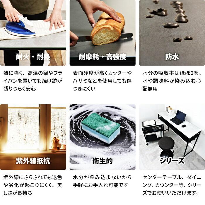 ワゴン キャスター付き 3段 セラミック 耐火耐熱 表面硬度 防水 ダークグレー ライトグレー キッチンワゴン オープンラック 飾り棚 見せる収納 シンプルモダン | ブランド登録なし | 02