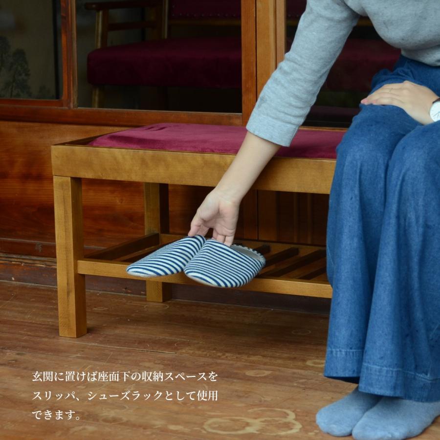 ベンチ 2人掛け リビング 二人掛け ダイニングベンチ ベンチチェアー 大正ロマン 大正浪漫 家具 レトロ ベロア 鋲 クラシカル JEM |  | 04