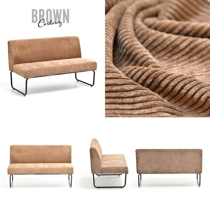 NOVEMBER　2Pソファー NVS-2P ヴィンテージ カジュアル 角型 スチール ダイニングソファー ラブソファ 二人掛けソファー 2人掛けソファ |  | 15