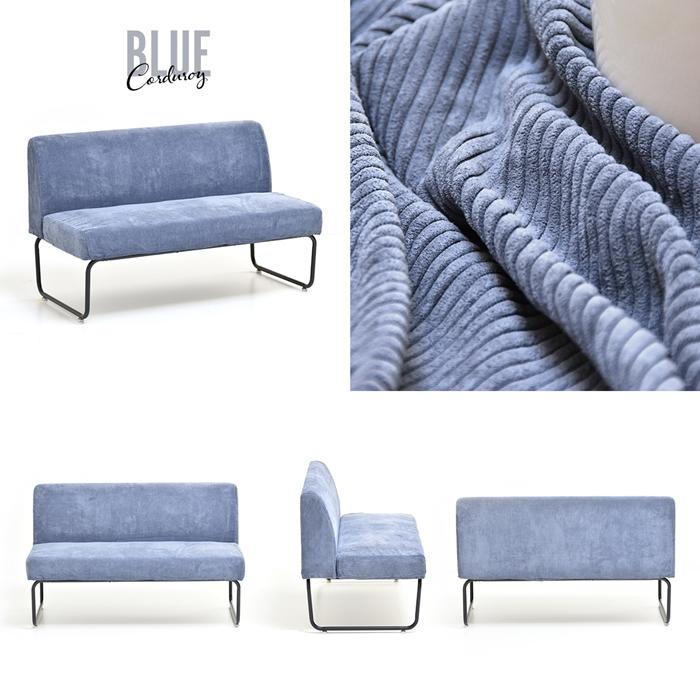 NOVEMBER　2Pソファー NVS-2P ヴィンテージ カジュアル 角型 スチール ダイニングソファー ラブソファ 二人掛けソファー 2人掛けソファ |  | 17