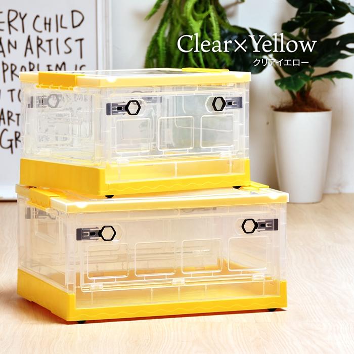 折りたたみ収納BOX キャスター付き 44L W487×D355×H243mm 収納BOX キャスター付き 44L 衣類ケース コンテナボックス ストレージ キャンプ アウトドア 衣装 |  | 14