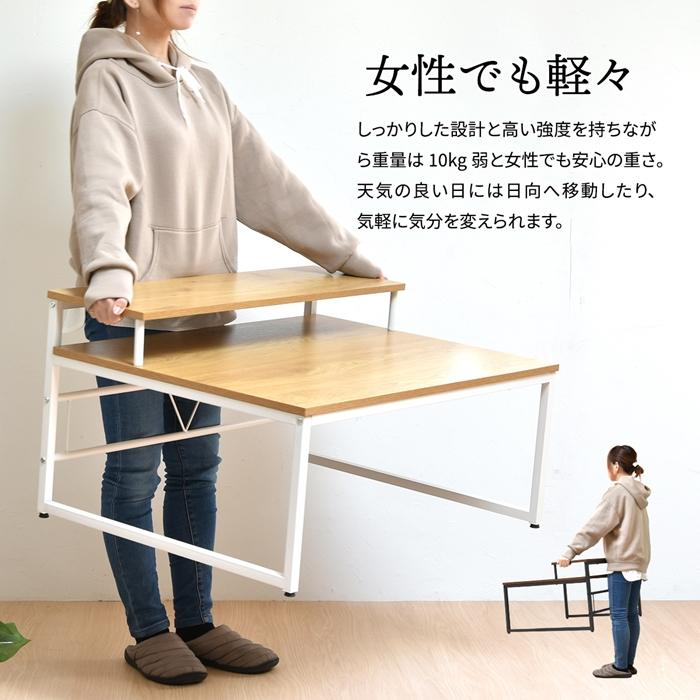 メラミン ローデスク ゲーミング パソコンデスク 在宅勤務 フロアデスク 机 pcデスク ロータイプ ワークデスク モダン シンプル 作業デスク |  | 14
