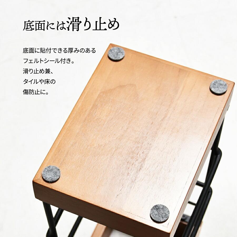 傘立て アンブレラスタンド 10本 クロスバー 木目 ブラウン ナチュラル おしゃれ 北欧 モダン カントリー Anm 天然木 シンプル 玄関前 通気性 | ブランド登録なし | 12