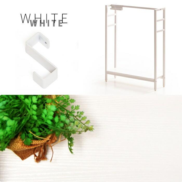 マルチ収納 フック付き 棚収納 ブラウン ナチュラル ホワイト ブラック かばん収納 バッグホルダー 木目柄 スリム 一人暮らし コート掛け ハンガーラック | ブランド登録なし | 16