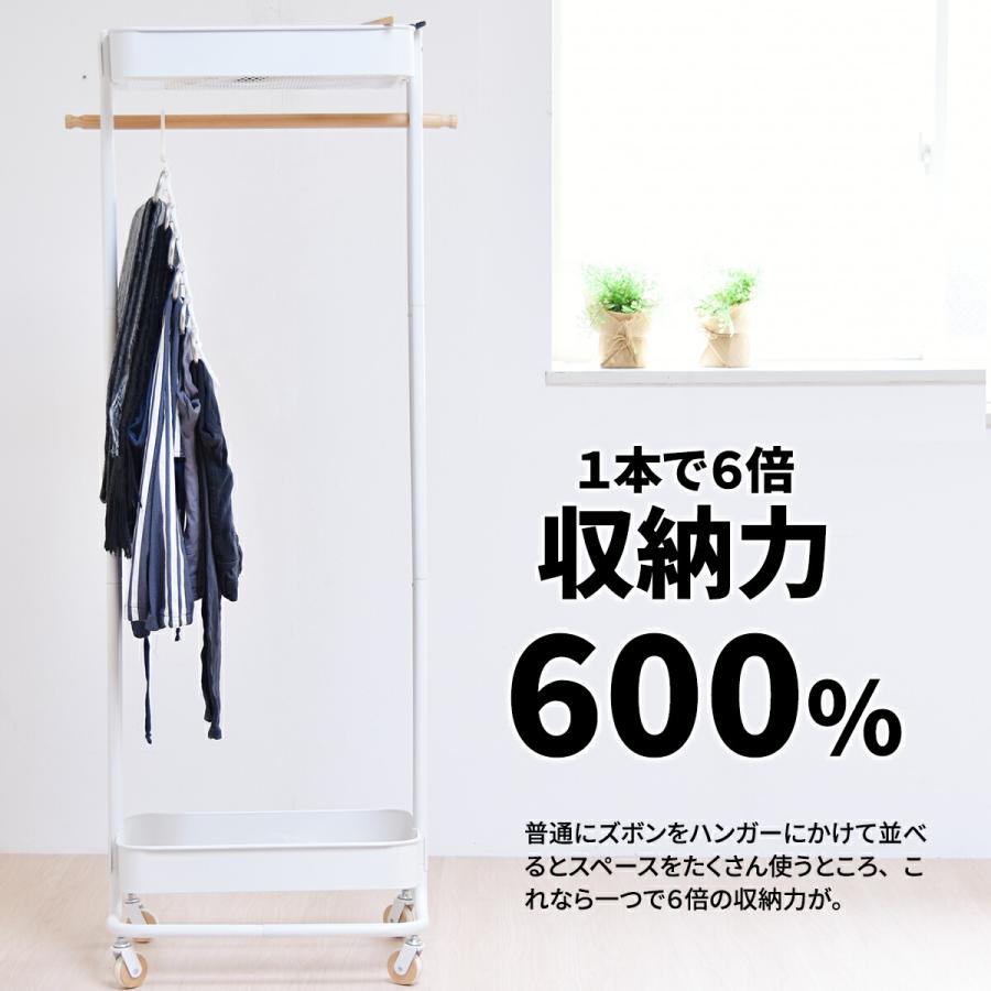 ズボンハンガー 2個セット 6連 省スペース 衣類収納 衣類整理 コンパクト  6連ストールハンガー 6連パンツハンガー ボトムハンガー 一人暮らし | ブランド登録なし | 12