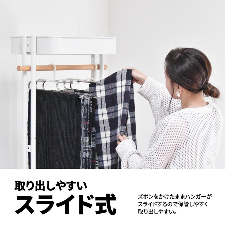 ズボンハンガー 2個セット 6連 省スペース 衣類収納 衣類整理 コンパクト  6連ストールハンガー 6連パンツハンガー ボトムハンガー 一人暮らし | ブランド登録なし | 07